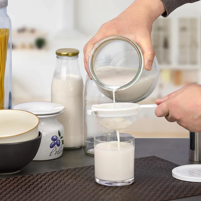 Kefir Starter Set – Milchkefir selber machen mit Bio-Kefirknollen + Zubehör - Image 5