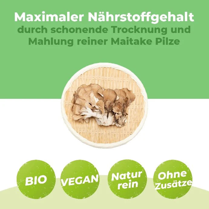 Bio Maitake Pulver 250g - Image 3