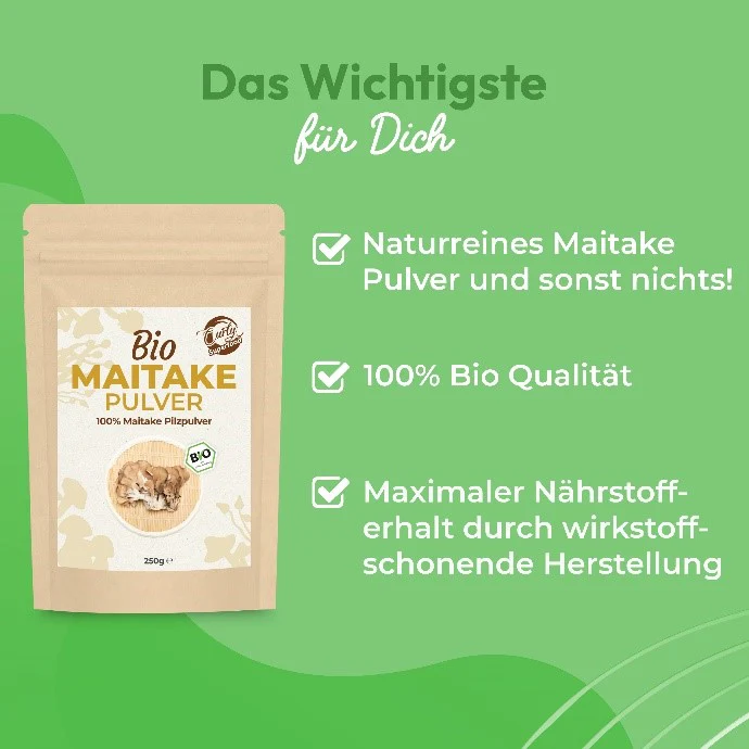 Bio Maitake Pulver 250g - Image 5