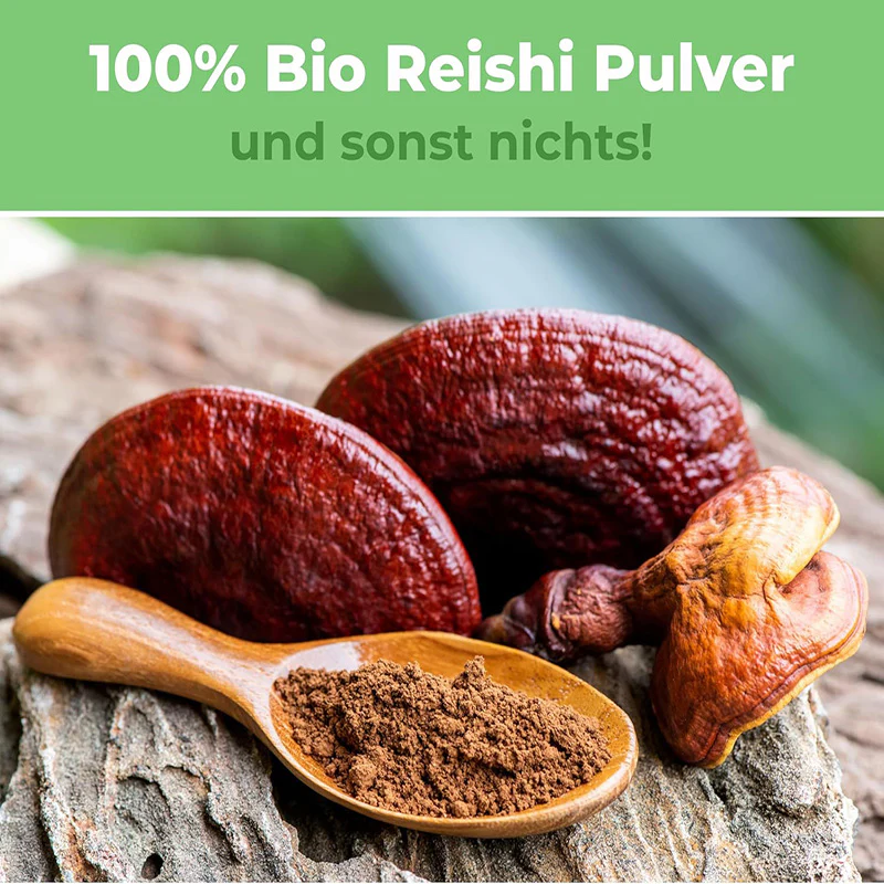 Reishi Pulver 250g | Bio | Vitalpilz für Reishi Tee - Image 3